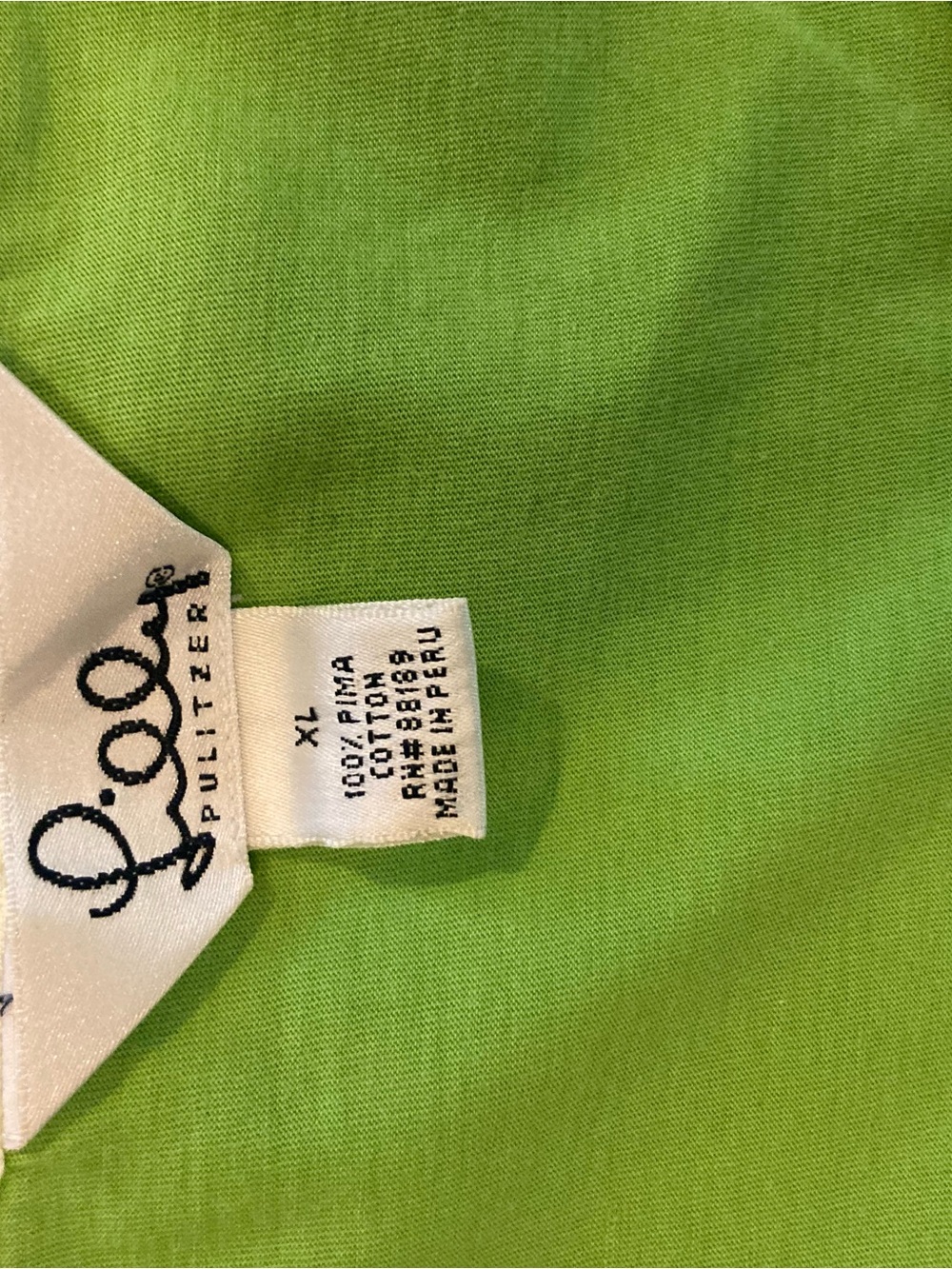 Lilly Pulitzer Green, Aqua & White Ruffle-Trim Tops - Set of 5 - Picture 12 of 16